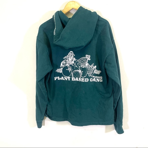 Joe Holder x MadHappy "Plant Based Gang" Hoodie size L - Picture 1 of 6